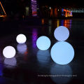 led orb lighting rechargeable waterproof glowing led sphere for swimming pool